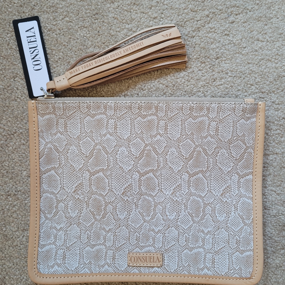 NWT CONSUELA LARGE CLUTCH